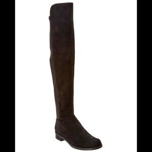 Stuart Weitzman Reddy 5050 Suede Over-The-Knee Boot Size 8.5